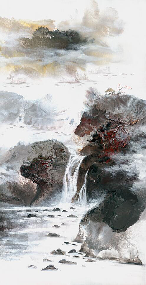 Paysage for JAHRRIESNGE waterfall lpf09558 Compatible Paysage JAHRRIESNGE for waterfall lpf09558