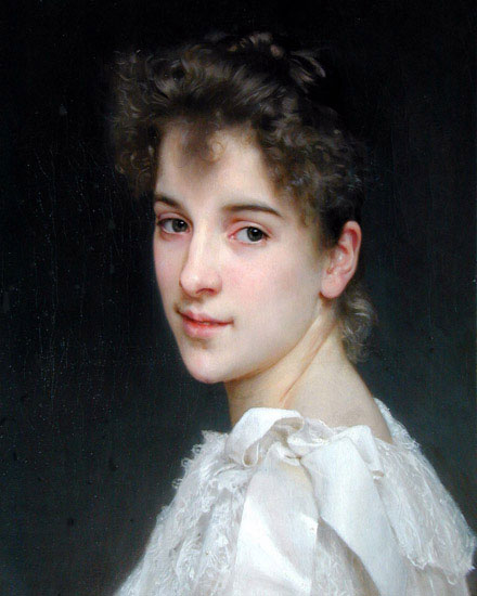 Portrait for Jahrriesnge William Adolphe Bouguereau lpf11905 Compatible Portrait Jahrriesnge for William Adolphe Bouguereau lpf11905