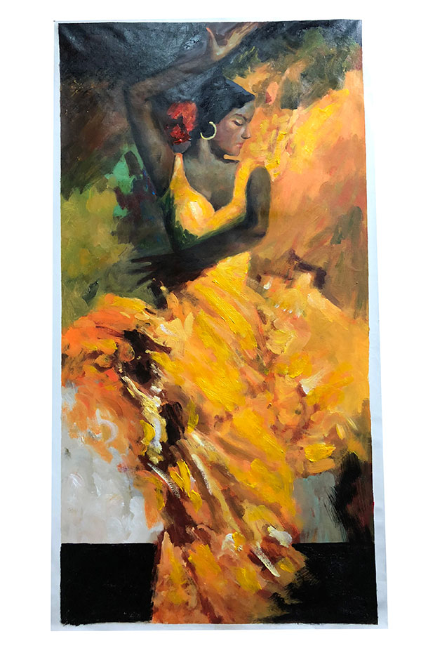 Peinture à l'huile for JAHRRIESNGE dancer-lpg0012 Compatible Peinture à l'huile JAHRRIESNGE for dancer-lpg0012
