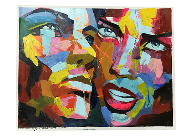 Peinture à l'huile for JAHRRIESNGE face-lpg0069 Compatible Peinture à l'huile JAHRRIESNGE for face-lpg0069