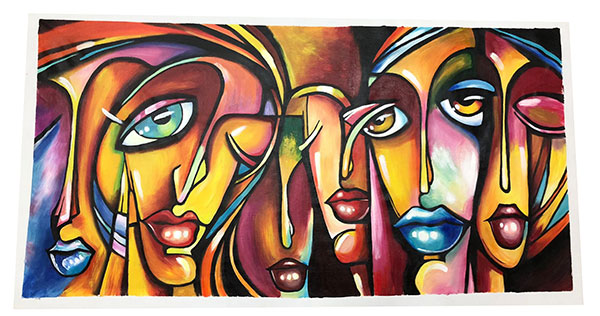 Peinture à l'huile for JAHRRIESNGE face-lpg0093 Compatible Peinture à l'huile JAHRRIESNGE for face-lpg0093