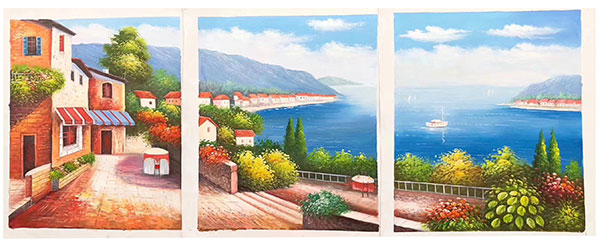 Peinture à l'huile for JAHRRIESNGE house-lpg0264 Compatible Peinture à l'huile JAHRRIESNGE for house-lpg0264
