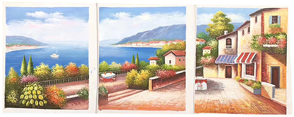 Peinture à l'huile for JAHRRIESNGE house-lpg0265 Compatible Peinture à l'huile JAHRRIESNGE for house-lpg0265