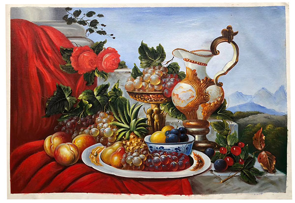 Peinture à l'huile for JAHRRIESNGE fruit-lpg0390 Compatible Peinture à l'huile JAHRRIESNGE for fruit-lpg0390