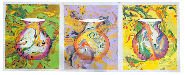 Peinture à l'huile for Jahrriesnge vase-lpg417 Compatible Peinture à l'huile Jahrriesnge for vase-lpg417