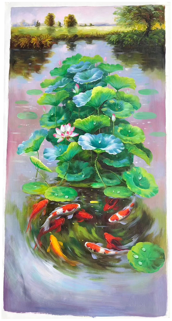 Paysage for JAHRRIESNGE lotus-and-fish-lpg0594 Compatible Paysage JAHRRIESNGE for lotus-and-fish-lpg0594