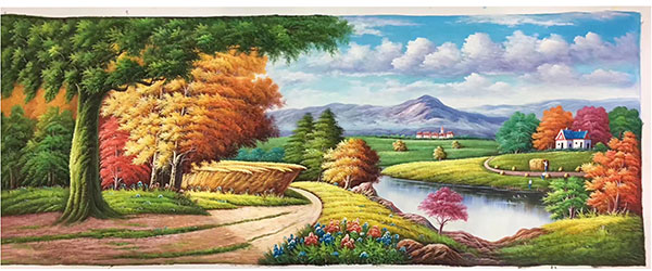 Paysage for JAHRRIESNGE far-mountain-river-lpg1075 Compatible Paysage JAHRRIESNGE for far-mountain-river-lpg1075