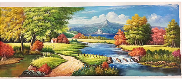 Paysage for JAHRRIESNGE far-mountain-river-lpg1076 Compatible Paysage JAHRRIESNGE for far-mountain-river-lpg1076