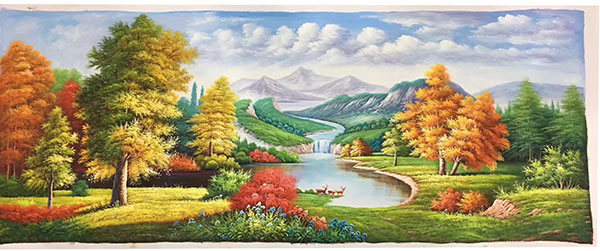 Paysage for JAHRRIESNGE far-mountain-river-lpg1077 Compatible Paysage JAHRRIESNGE for far-mountain-river-lpg1077