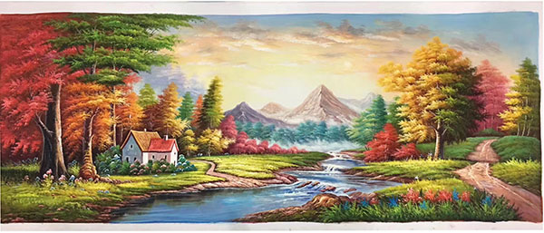 Paysage for JAHRRIESNGE far-mountain-river-lpg1078 Compatible Paysage JAHRRIESNGE for far-mountain-river-lpg1078