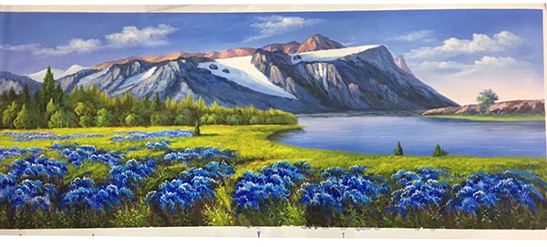 Paysage for JAHRRIESNGE montains-lpg1129 Compatible Paysage JAHRRIESNGE for montains-lpg1129
