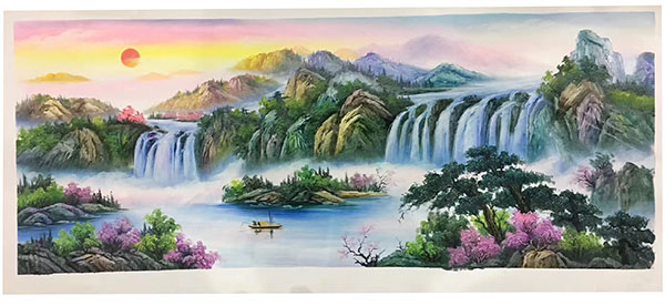 Paysage for JAHRRIESNGE waterfall-lpg1199 Compatible Paysage JAHRRIESNGE for waterfall-lpg1199