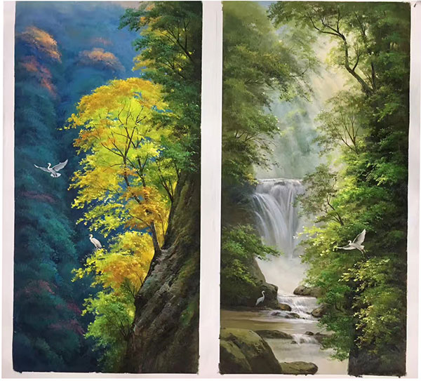 Paysage for JAHRRIESNGE waterfall-and-tree-lpg1306 Compatible Paysage JAHRRIESNGE for waterfall-and-tree-lpg1306