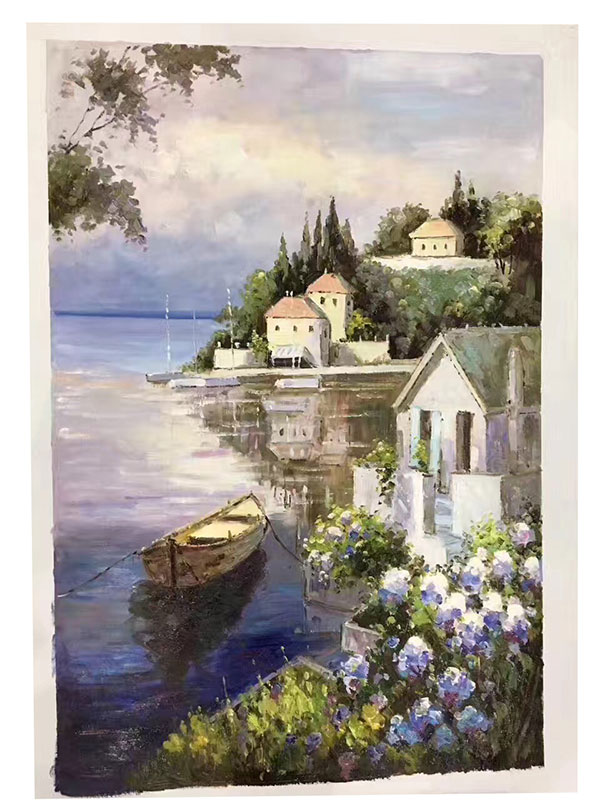 Paysage for JAHRRIESNGE village-and-boat-lpg1307 Compatible Paysage JAHRRIESNGE for village-and-boat-lpg1307