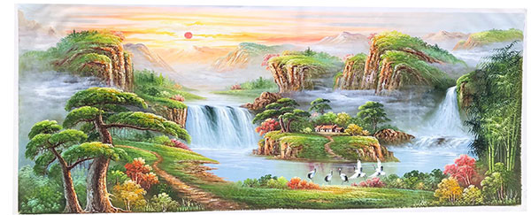 Paysage for JAHRRIESNGE sunrise-waterfall-lpg1365 Compatible Paysage JAHRRIESNGE for sunrise-waterfall-lpg1365