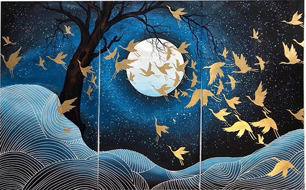 Animaux for Jahrriesnge birds-moon-trees-lpg1450 Compatible Animaux Jahrriesnge for birds-moon-trees-lpg1450