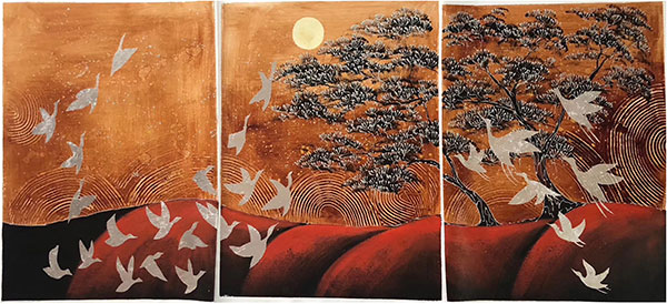 Paysage for JAHRRIESNGE mixed-birds-trees-lpg1458 Compatible Paysage JAHRRIESNGE for mixed-birds-trees-lpg1458