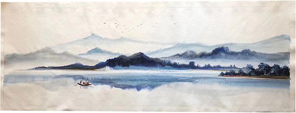 Paysage for JAHRRIESNGE montains-and-boat-lpg1463 Compatible Paysage JAHRRIESNGE for montains-and-boat-lpg1463