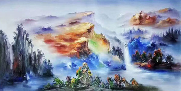 Paysage for JAHRRIESNGE montain-waterfall-lpg1589 Compatible Paysage JAHRRIESNGE for montain-waterfall-lpg1589