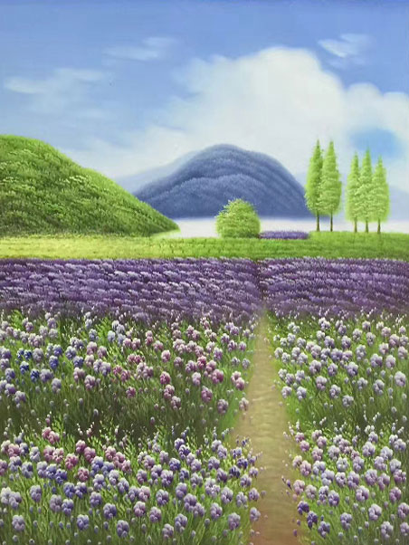 Paysage for Jahrriesnge lavender-lpg1709 Compatible Paysage Jahrriesnge for lavender-lpg1709