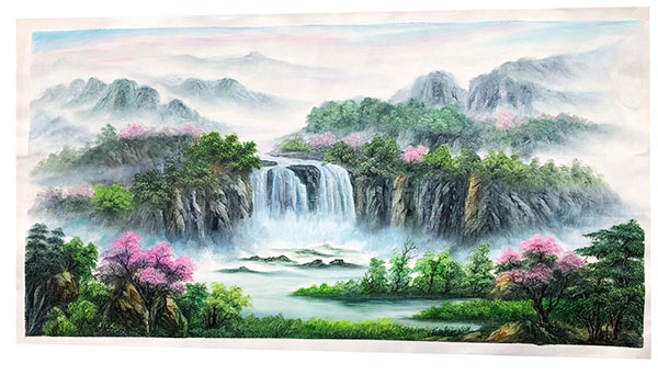 Paysage for JAHRRIESNGE waterfall-lpg1764 Compatible Paysage JAHRRIESNGE for waterfall-lpg1764