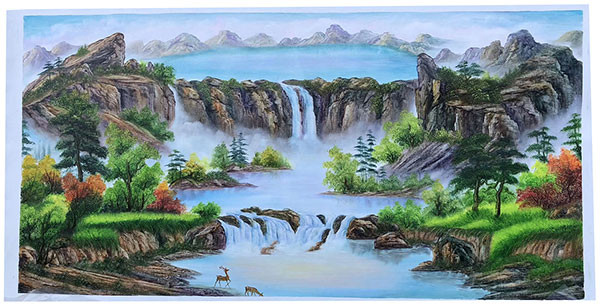 Paysage for JAHRRIESNGE waterfall-lpg1841 Compatible Paysage JAHRRIESNGE for waterfall-lpg1841