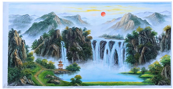 Paysage for JAHRRIESNGE waterfall-lpg1842 Compatible Paysage JAHRRIESNGE for waterfall-lpg1842
