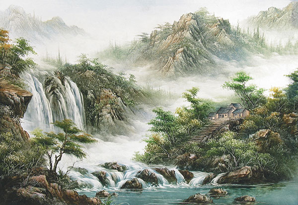 Paysage for JAHRRIESNGE waterfall lpg2393 Compatible Paysage JAHRRIESNGE for waterfall lpg2393