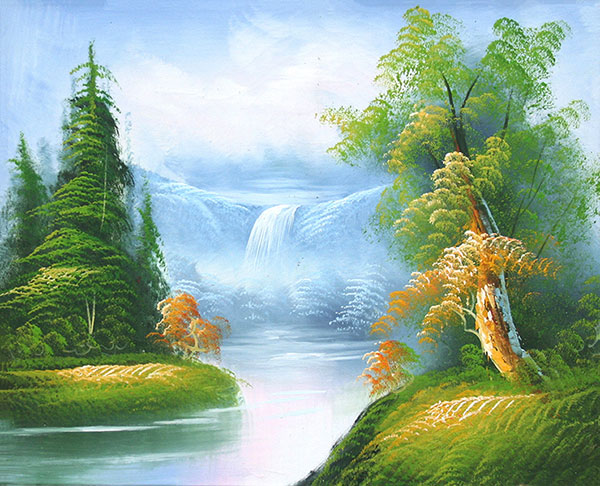 Paysage for JAHRRIESNGE waterfall lpg2396 Compatible Paysage JAHRRIESNGE for waterfall lpg2396