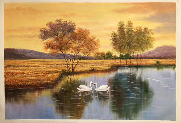 Paysage for JAHRRIESNGE swans lpg2473 Compatible Paysage JAHRRIESNGE for swans lpg2473