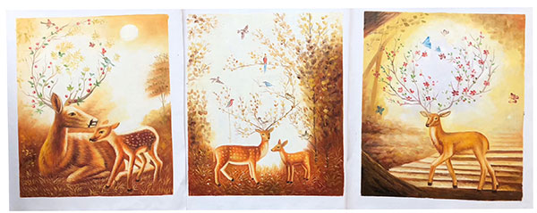 Animaux for Jahrriesnge mixed deers lpg2677 Compatible Animaux Jahrriesnge for mixed deers lpg2677