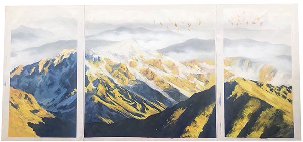 Animaux for Jahrriesnge mixed birds and mountains lpg2696 Compatible Animaux Jahrriesnge for mixed birds and mountains lpg2696