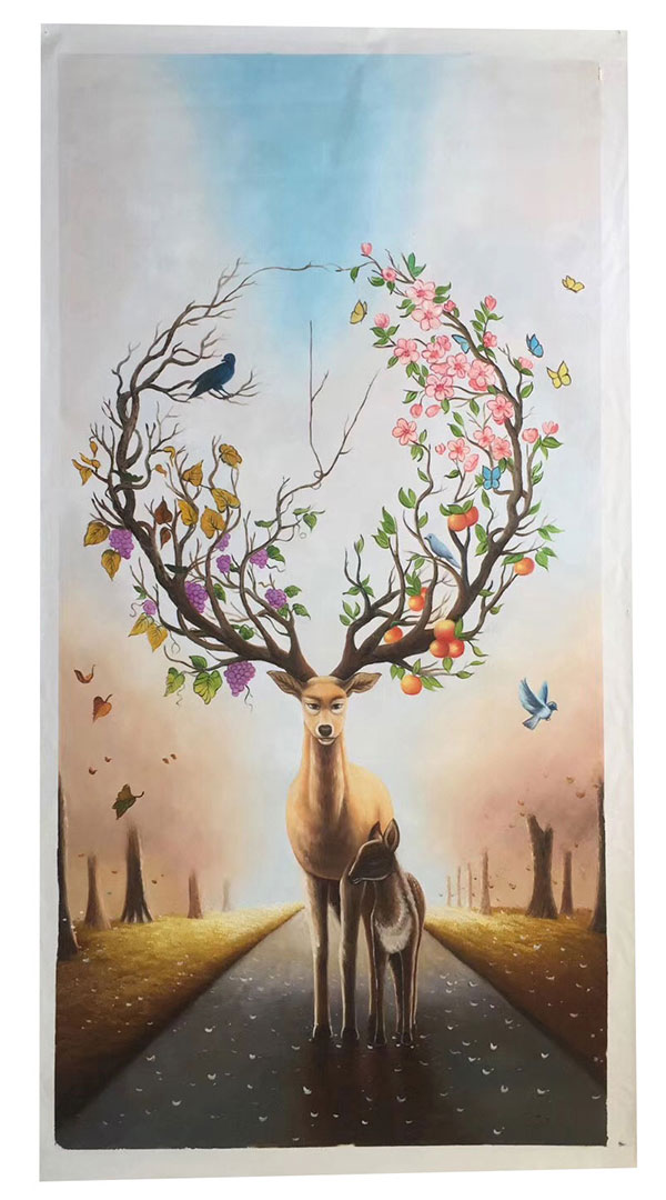 Animaux for Jahrriesnge deers and birds lpg2709 Compatible Animaux Jahrriesnge for deers and birds lpg2709