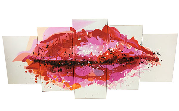 Abstrait for Jahrriesnge red lips lpg2714 Compatible Abstrait Jahrriesnge for red lips lpg2714